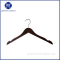 Luxury wooden stand hanger with logo